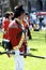 Man Dressed as British Redcoat