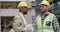 Man, engineer and handshake on construction site for thank you, partnership or teamwork. Male person, contractor or