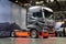 MAN eTruck electric truck presentedd at the Hannover IAA Transportation Motor Show. Germany - September 20, 2022