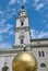 Man on Golden Sphere in Salzburg