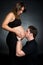 Man Kissing Pregnant Belly