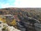 Man on a Ledge Overlooking the Allegheny Mountain Valley in West Virginia