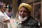 Man in Marocco food market