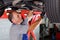 man mechanic engaged in car repair