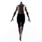 Man modern ballet dancer dancing gymnastic acrobatic jumping