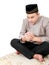 Man muslim doing prayer