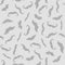 Man mustache photobooth art seamless gray wallpaper pattern