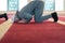 man performing sajdah in namaz