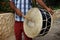 Man Playing a Tabl, Lebanon