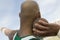 Man Preparing To Toss Shot Put