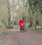 Man and Pushchair