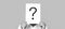 Man a question. Doubtful man holding Question Mark. Question mark, symbol. Getting answers. Portrait of man, peeking