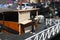 Man is rebuilding bar for reopening cafe in Denmark