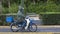 Man rides a motorbike, Athens