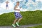 Man Running Jogging Goal Motivation Fitness Dream