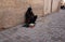 Man sellin drugs and meds in the street of the medina of Fez in Morocco