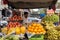 Man selling fruits at the street of Mandawa in Jhunjhunu