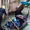 Man serenades gondola riders in Venice