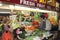 Man is shopping at the central market in Adelaide, Australia