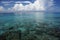 Man Snorkling in Caribbean Ocean