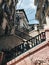 A man on stairs in old town Algiers