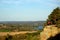 Man Standing on a Cliff at Gibraltar Rock State Natural Area