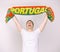 Man supports Portugal team.