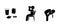 Man taking medication, poisoning symptoms and treatment, gastric lavage stick figure icon