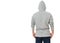 Man in template mens hoodie sweatshirt isolated on white background. Man in blank sweatshirt hoody with copy space and mockup