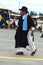 Man in Traditional Clothes in Ambato, Ecuador