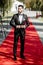 Man in tuxedo on the red carpet