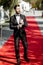 Man in tuxedo on the red carpet