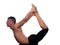 Man urdhva dhanurasana upward bow pose yoga