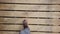 A man walks on a Yerevan bridge, close-up of legs