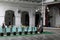 A man washes before praying at the Jummah Masjid mosque in Port Louis, Mauritius