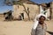 A man wearing scarf on his head, Ethiopia