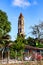 Manaca Iznaga tower in Valle de los Ingenios, Trinidad, Cuba: