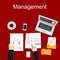 Management concept illustration.