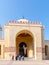 MANAMA, Bahrain - December 19, 2018: Portal Al-Fatih Grand Mosque