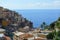 Manarola, beautiful sea coast village in Italy