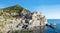 Manarola, Cinque Terre, Panoramic aerial view