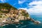 Manarola fishing village, Cinque Terre, Italy.
