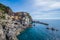 Manarola one of the five coastal villages of the National Park of the Cinque Terre