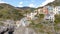 Manarola skyline from the air, Five Lands. Cinqueterre