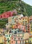 Manarola village in Cinque terre, Italy. Hdr image.