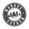 Manaus Brazil Round Stamp Icon Skyline City Design Badge Rubber.