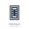 mancala icon in trendy design style. mancala icon isolated on white background. mancala vector icon simple and modern flat symbol