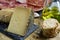 Manchego cheese and spanish cold meats