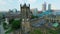 Manchester Cathedral - aerial view - travel photography