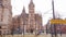 Manchester Town Hall view from St Peters Square - MANCHESTER, ENGLAND - JANUARY 1, 2019